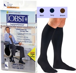 Jobst Men’s Dress Knee High 8 -15 mmHg