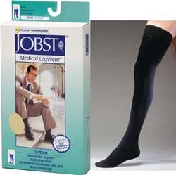 Jobst Men's Thigh High 20-30 mmHg