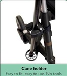 Dolomite Jazz Rollator Cane Holder (only fits the Jazz)