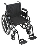 Drive Viper Plus GT - Deluxe High Strength, Lightweight, Dual Axle, Built in Seat and Back Extension