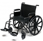 Everest & Jennings Wheelchair Traveler HD Heavy Duty Bariatric 20 inch,22 inch, and 24 inch