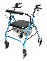 Lumex Walkabout Lite Four-Wheel Rollator 14.5 lbs. RJ4300