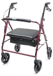 Lumex Rollator Imperial Bariatric Walkabout Four-Wheel RJ4402R