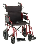 Nova Aluminum Transport WheelChair 19" Seat