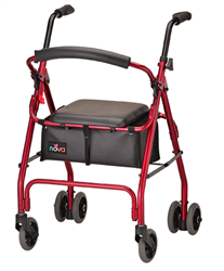 Nova Cruiser Classic Rolling Walker Weight Activated Brake System (push down brakes)