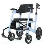 Triumph Prestige Side-Folding Rollator & Transport All in One