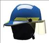 BULLARD , E8386 Fire Helmet Blue Thermoplastic