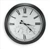 PEGASUS , Thermo-Hygrometer Clock 35 7/8in Blk