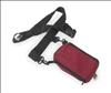 BOX ENCLOSURES , Belt Pouch Maroon 5.43Hx3.00Wx1.40 In