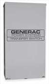 GENERAC , Transfer Switch Standby 400 Amps 240 V