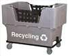 APPROVED VENDOR , F0177 Material Handling Cart Gray Recycling