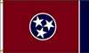 APPROVED VENDOR , D3771 Tennessee Flag 4x6 Ft Nylon