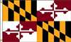 APPROVED VENDOR , D3772 Maryland Flag 5x8 Ft Nylon