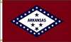 APPROVED VENDOR , D3771 Arkansas Flag 4x6 Ft Nylon