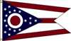 APPROVED VENDOR , D3771 Ohio Flag 4x6 Ft Nylon