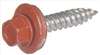 APPROVED VENDOR , Sheeter Screw EPDM Red #10x1 Pk135
