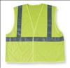 CONDOR , D0388 Safety Vest Reflective Lime 4XL