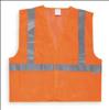 CONDOR , D0388 Safety Vest Reflective Orange 5XL