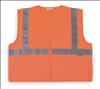 CONDOR , D0389 Safety Vest Reflective Orange 5XL