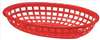 TABLECRAFT PRODUCTS COMPANY , Classic Basket  Oval  Red PK 36