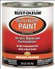 RUST-OLEUM , Auto Body Paint  Hugger Orange 1 Qt