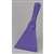 REMCO, F8986 Bench Scraper 4-1/2 x 9-3/4 In Purple