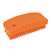 REMCO, F8436 Nail Brush Stiff 1-1/2 x 4-1/2 In Orange