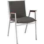 KFI, F7183 Guest Chair Stack Charcoal