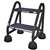 APPROVED VENDOR, F2125 Rolling Ladder Office 2 Step Black