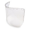 NORTH BY HONEYWELL  Faceshield Visor, Clear, Poly, 8x15-1/2 In.