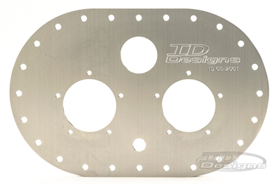 IDD-05-1001 ID 6 X 10 FUEL PLATE