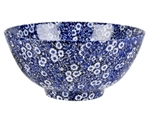 Blue Calico 11 inch Chinese Bowl
