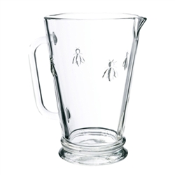 Glass Pitcher with Bee 4 cup