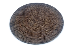 Round Rattan Placemat 15 inch