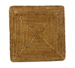 Square Rattan Placemat 15 inch