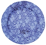 Blue Calico 10 inch Dinner Plate