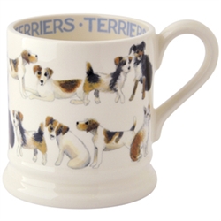 All Over Terrier 1/2 Pint Mug