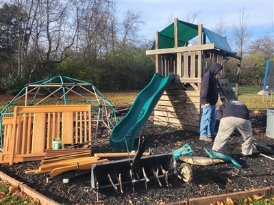 Swing Set & Play Set Removal