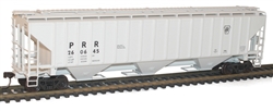 Accurail 6532 HO Pullman-Standard 4750 3-Bay Covered Hopper Kit Pennsylvania 260645 Gray Black Small Keystone