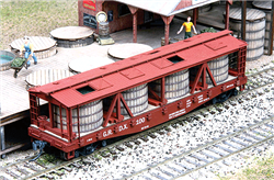 American Model Builders 526 N Pickle Car Conversion Kit Fits Red Caboose Flatcar