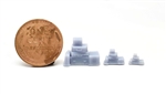 All Scale Miniatures 870986 HO Luggage Stacks Asst 5/