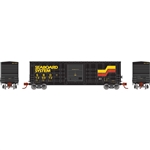 Athearn 1897 N 50' Waffle Box Car SBD #135072