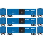 Athearn 2067 HO 50' Youngstown Plug Door Box Car BM #155/157/158 (3)