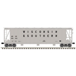 Atlas 50006340 N Dry-Flo Covered Hopper Wisconsin Southern WSOR 501308