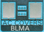 Atlas BLMA91 N Removed Cab Rooftop Air Conditioner Covers Etched-Metal Kit Pkg 2