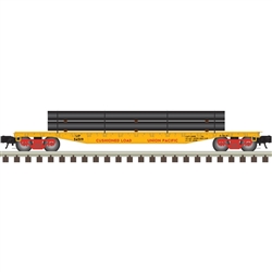 Atlas 2002065 O 52'6" Flat Car 2Rl Union Pacific