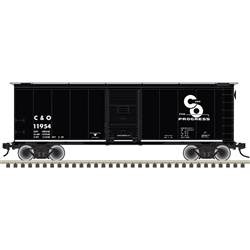 Atlas 3002833 O 1937 AAR 40' Single-Door Boxcar 2-Rail Chesapeake & Ohio Progress Logo