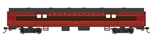 Bachmann 14406 HO 72' Smooth-Side Baggage Pennsylvania 6707 Fleet of Modernism Tuscan