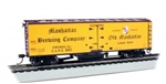 Bachmann 16334 HO Track Cleaning 40' Wood Reefer w/ Removable Dry Pad Manhattan Brewing Co. 9900