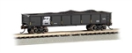 Bachmann 17252 N 40' Steel Gondola w/ Load Burlington Northern #500043